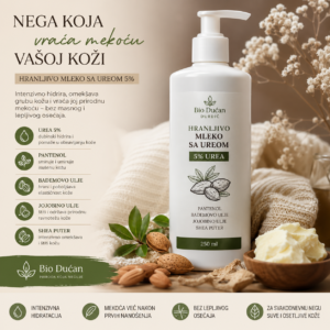 HRANLJIVO MLEKO ZA TELO SA 5%UREE